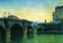 Most na Sekwanie w Paryżu, 1909